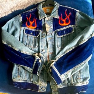 Diesel Jean Jacket .. Art Edition 1 Of A Kind